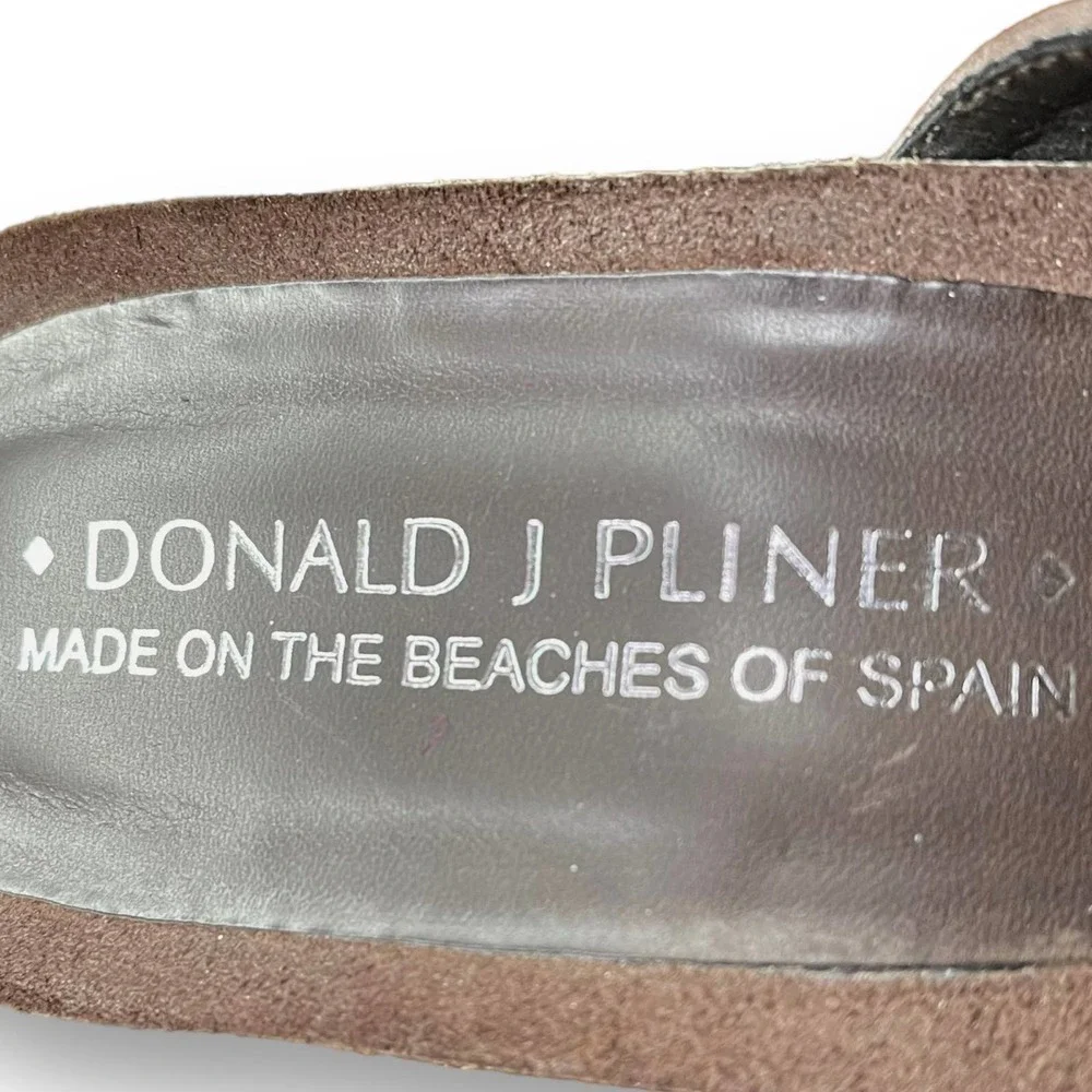 Donald J Pliner Made on the Beaches of Spain Espadrilles Wedge Sandals Size 7.5